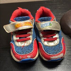 Marshall & Chase Kids Shoes - Red and Blue